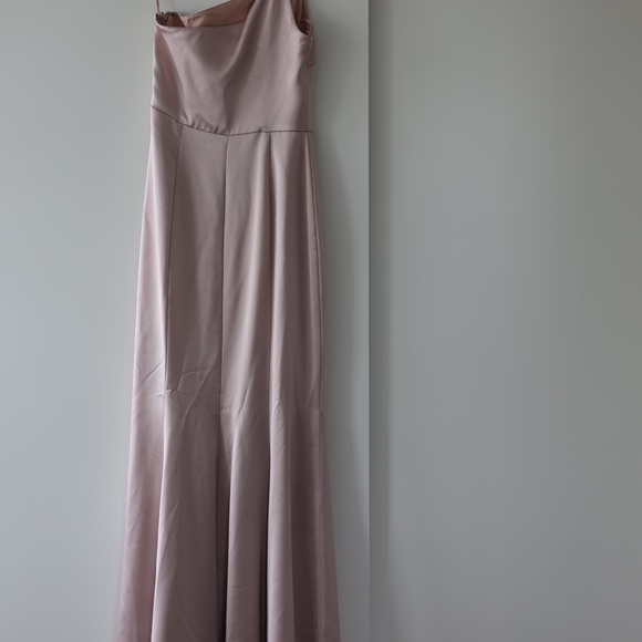 Amsale Kaia Bridesmaid Dress Rose Quartz Size 2 - Picture 6 of 8